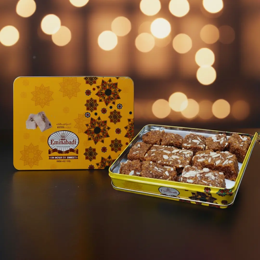 Eminabadi Sohan Halwa Authentic Multani Style Desi Ghee Halwa - Image 2