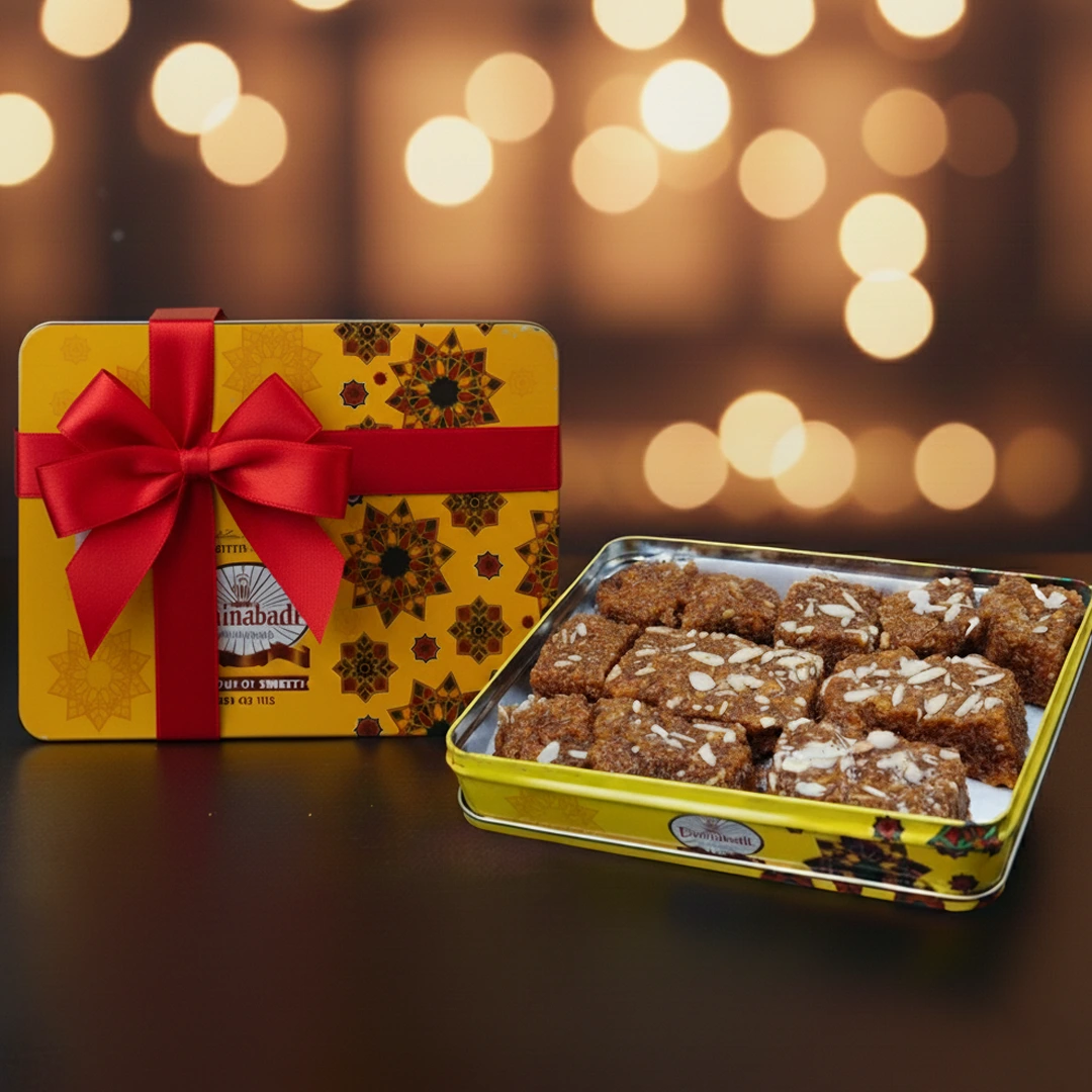 Eminabadi Sohan Halwa Authentic Multani Style Desi Ghee Halwa - Image 3